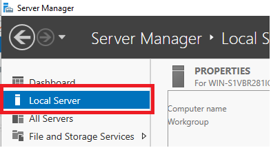 server 2016 internet explorer enhanced security disable